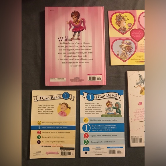 Fancy Nancy/Pinkalicious Books Bundle - Picture 4 of 12